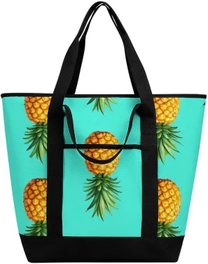Large Thermal Shopping Tote Bag Travel Friendly Fashion Handbag Commuter Bag