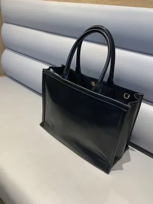 Large Tote Bag, Women's Retro Shopping Bag