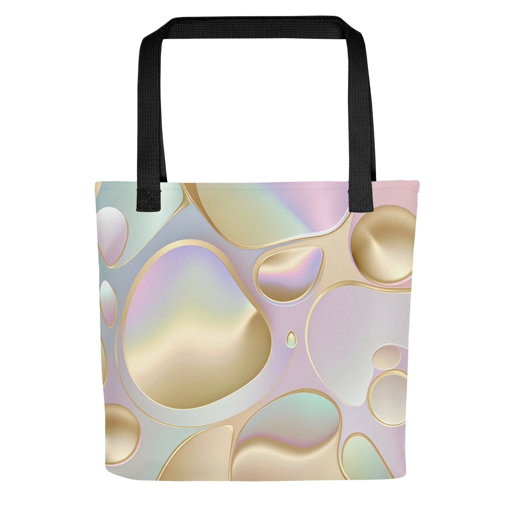 Lavender Bubbly All Over Print Tote Bag