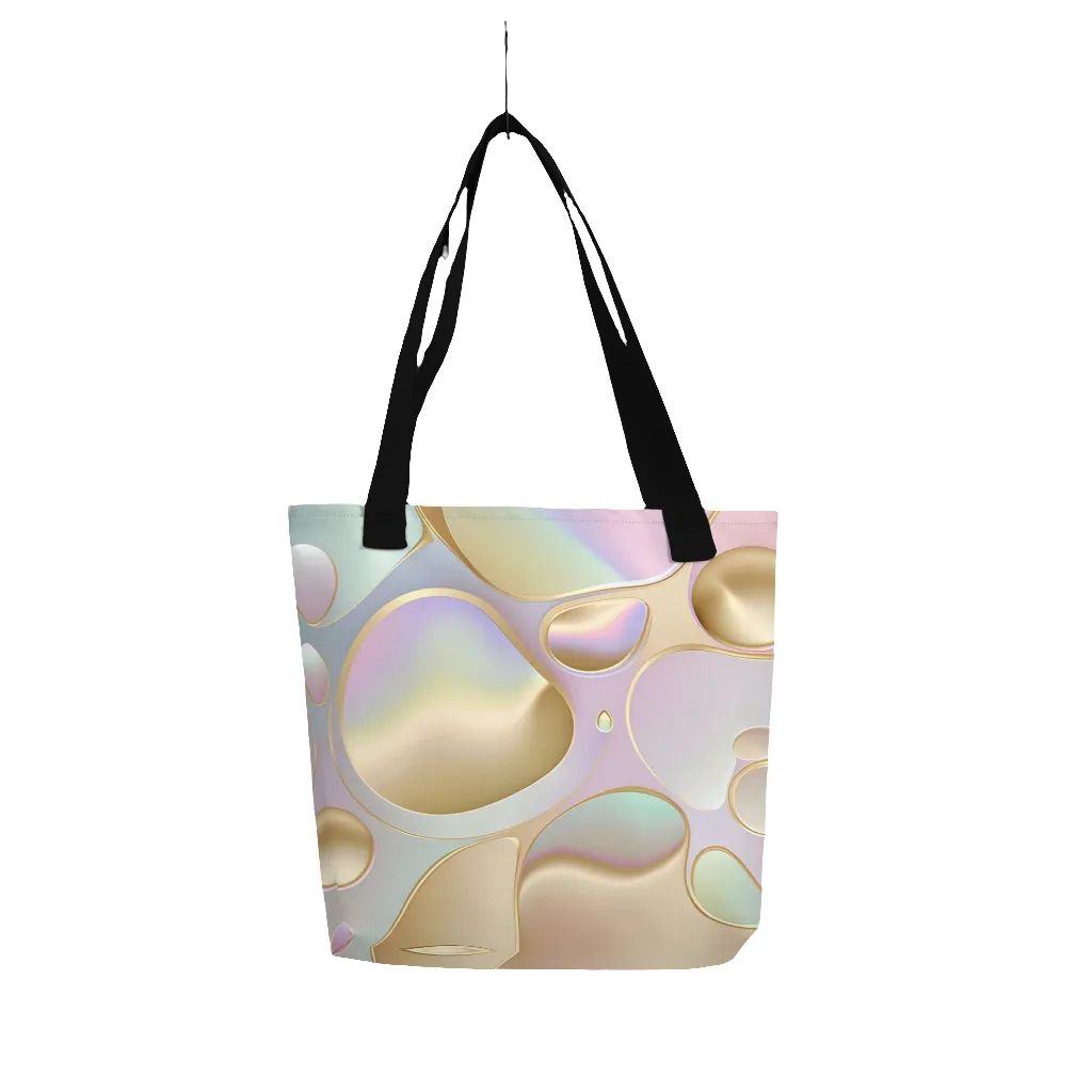 Lavender Bubbly All Over Print Tote Bag