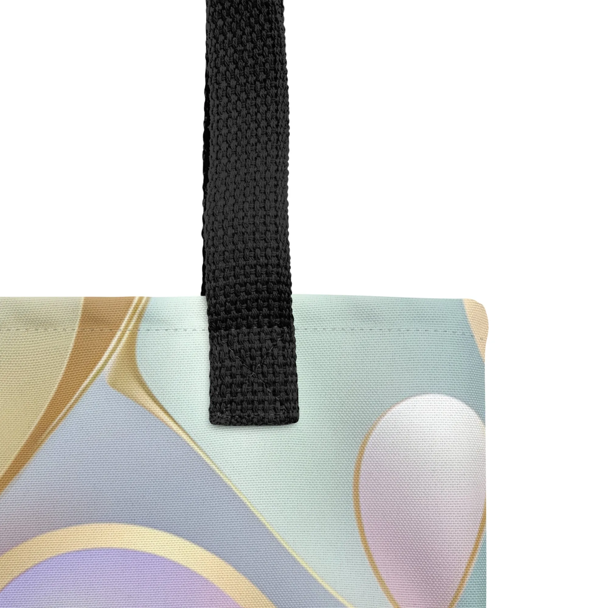 Lavender Bubbly All Over Print Tote Bag
