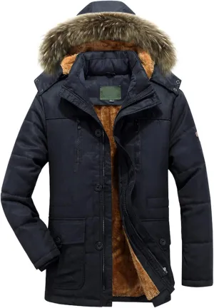 LCMTWX Mens Jackets Cottonpadded Jacket Stand Collar Knitted Splice Sweater Coat Casual Cardigan Men's Winter Jacket