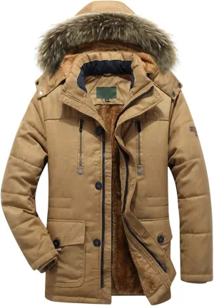 LCMTWX Men's Winter Thickened Warm Coats Stand Collar Knitted Splice Sweater Coat Casual Cardigan Stylish Mens Winter