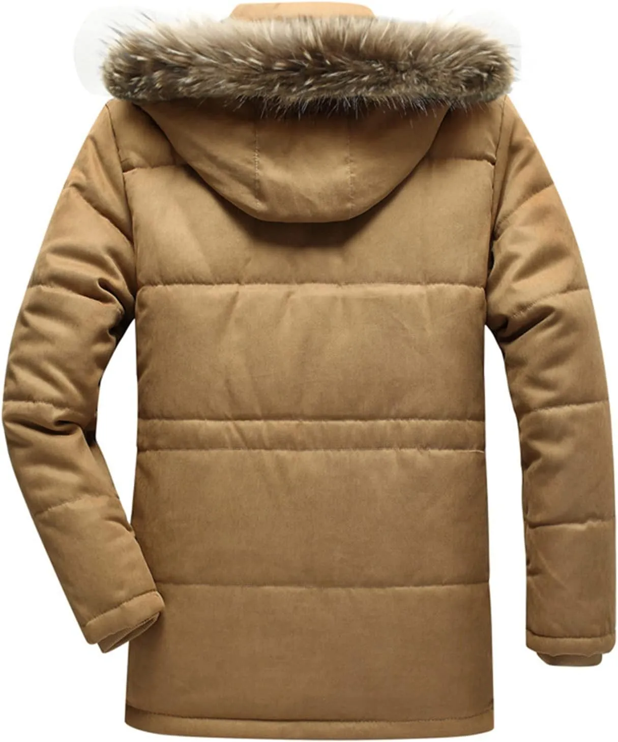 LCMTWX Men's Winter Thickened Warm Coats Stand Collar Knitted Splice Sweater Coat Casual Cardigan Stylish Mens Winter