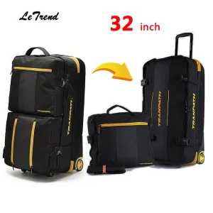 Letrend 32 inch High-capacity Rolling Luggage Set