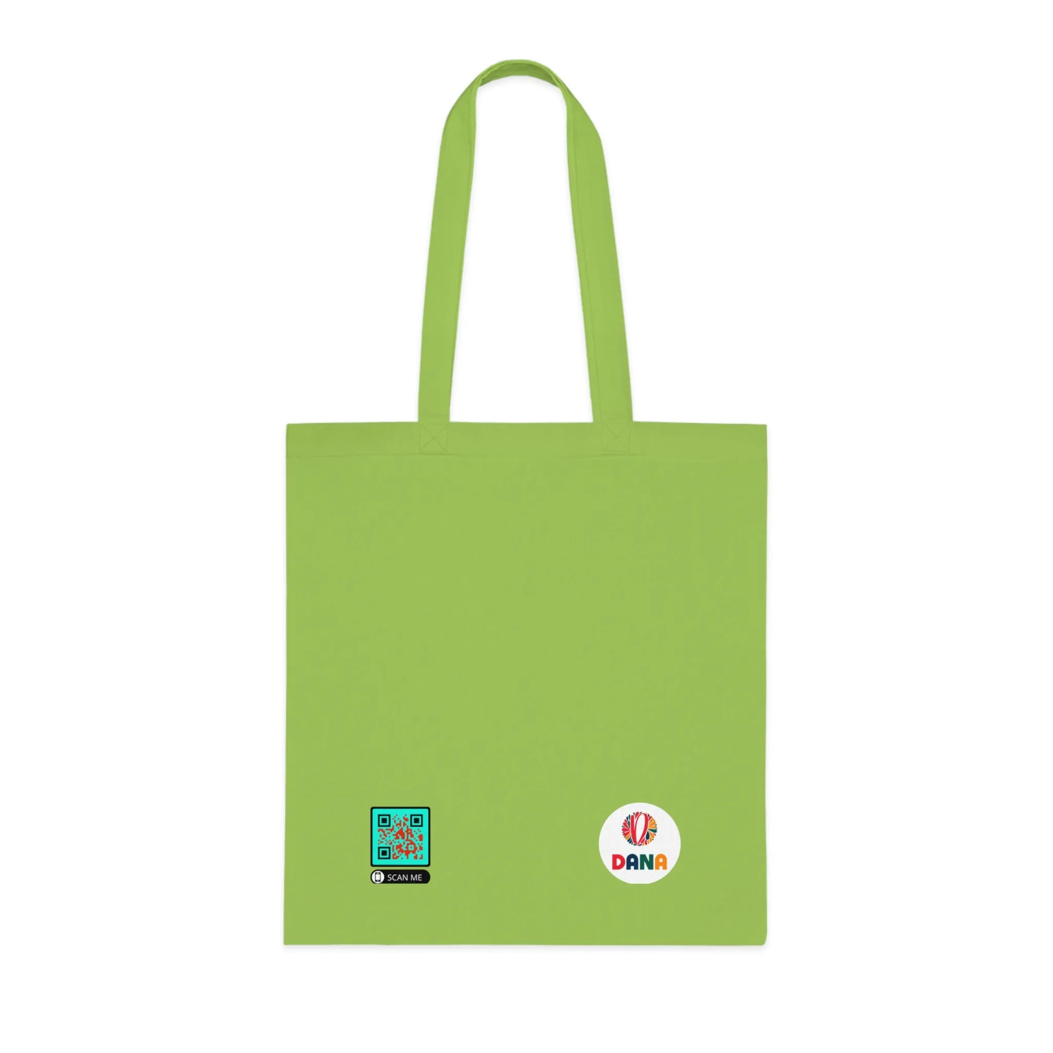 Let's Laugh - Versatile 100% Cotton Tote: Vibrant Colors, Light & Practical