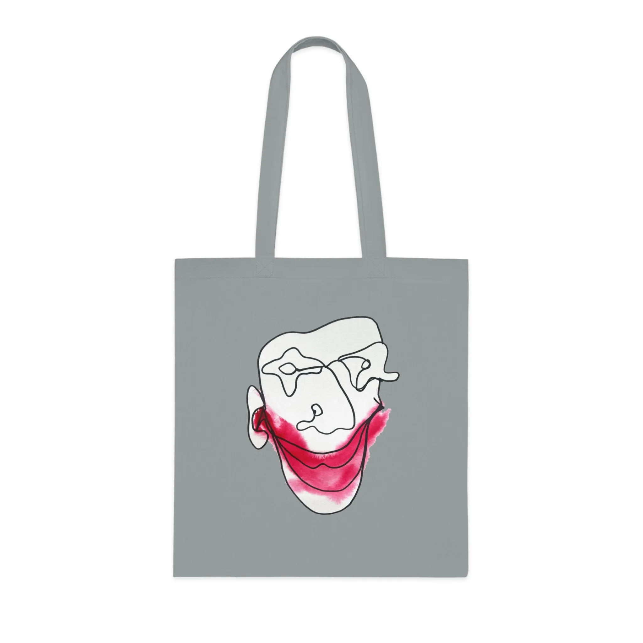 Let's Laugh - Versatile 100% Cotton Tote: Vibrant Colors, Light & Practical