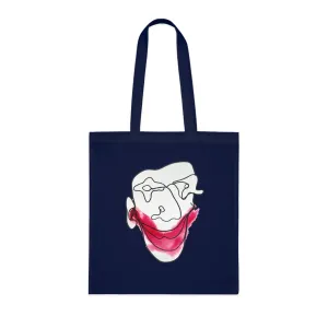 Let's Laugh - Versatile 100% Cotton Tote: Vibrant Colors, Light & Practical