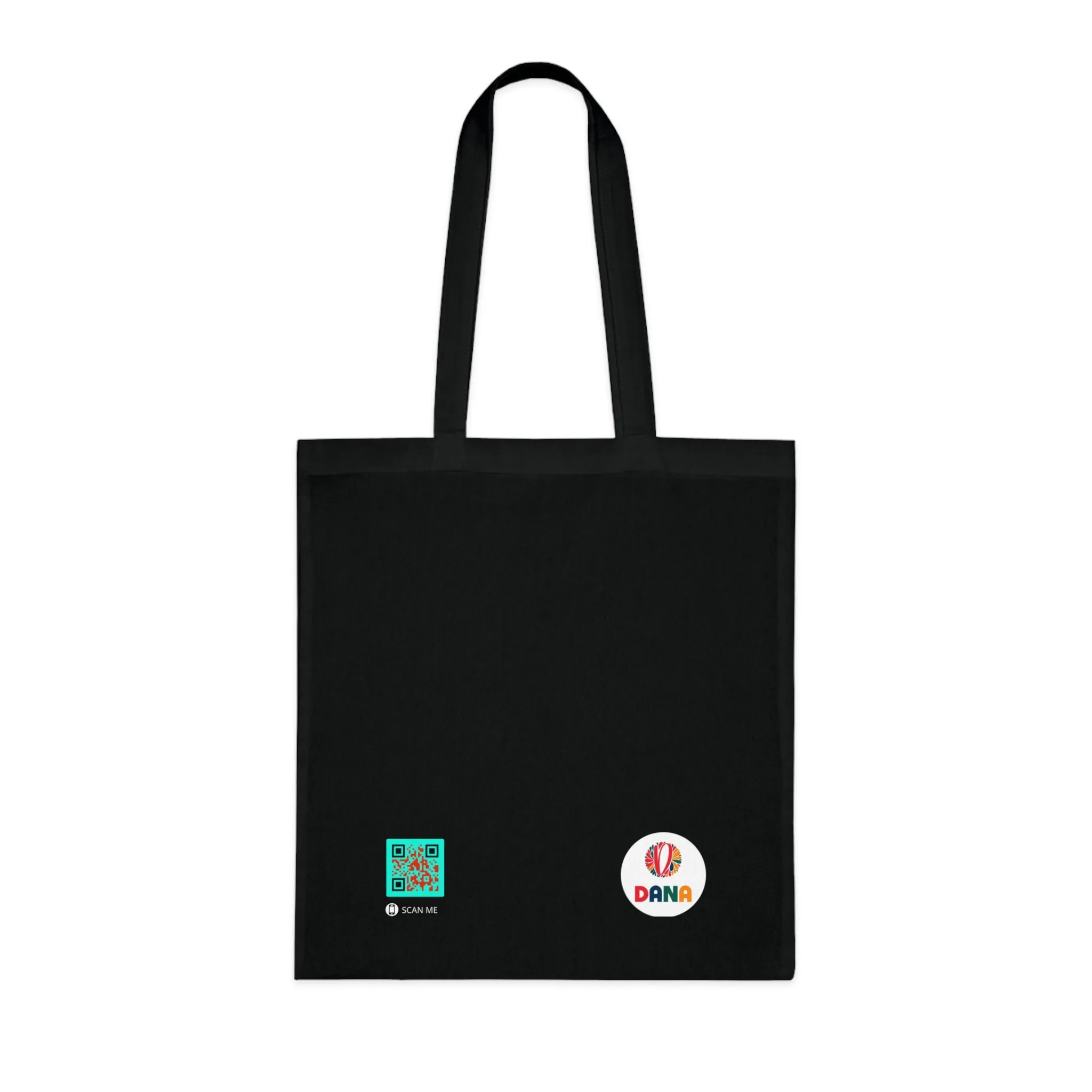 Let's Laugh - Versatile 100% Cotton Tote: Vibrant Colors, Light & Practical