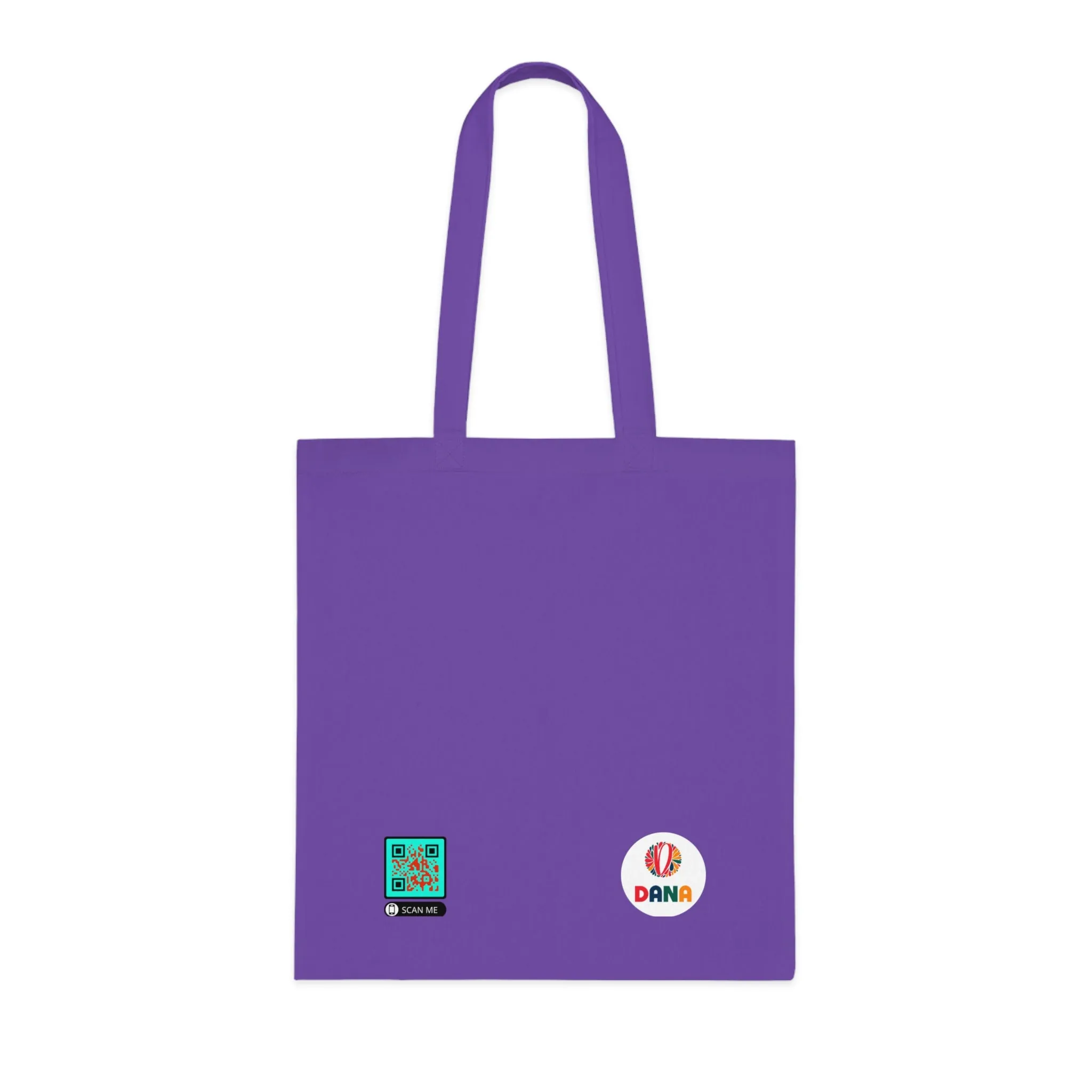 Let's Laugh - Versatile 100% Cotton Tote: Vibrant Colors, Light & Practical
