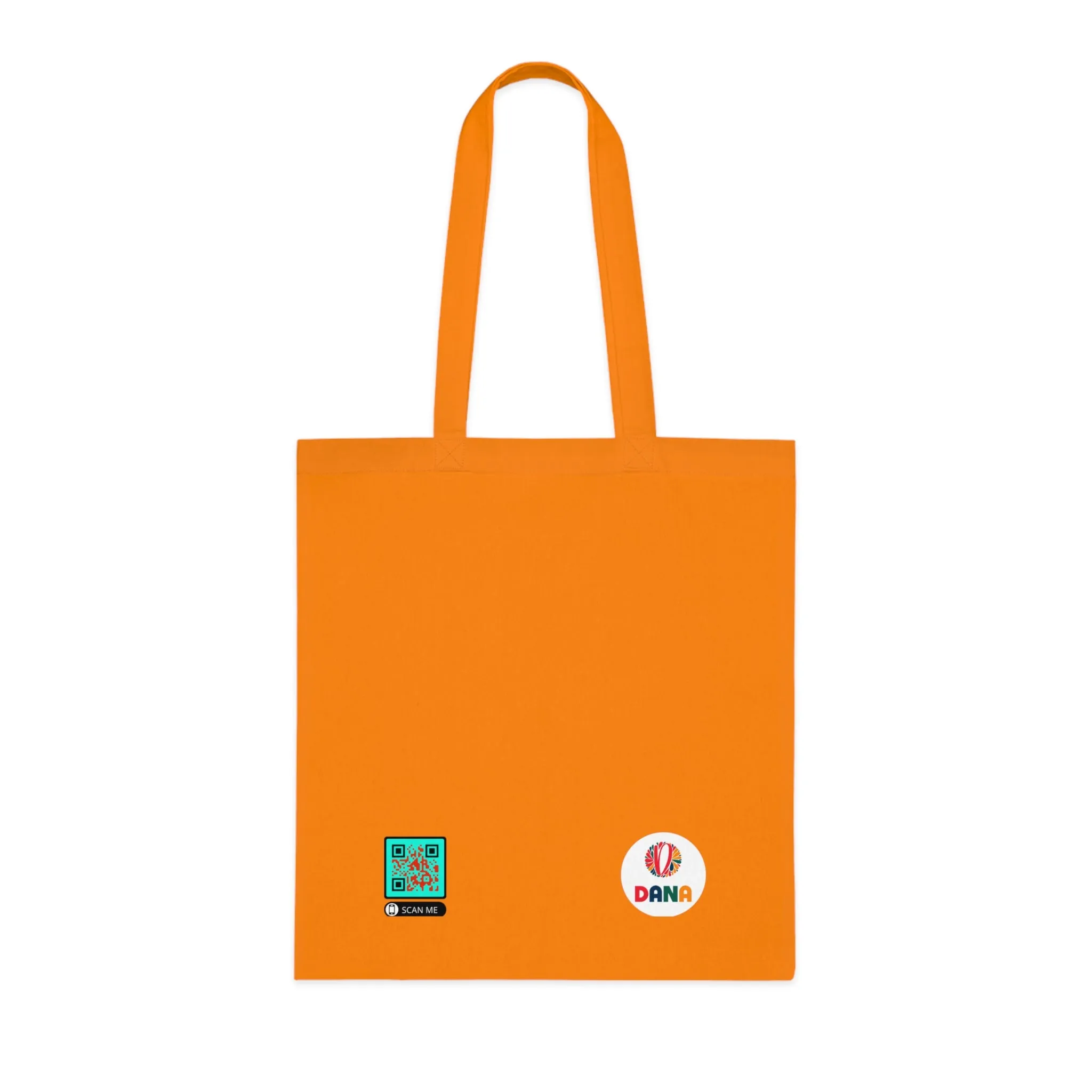 Let's Laugh - Versatile 100% Cotton Tote: Vibrant Colors, Light & Practical