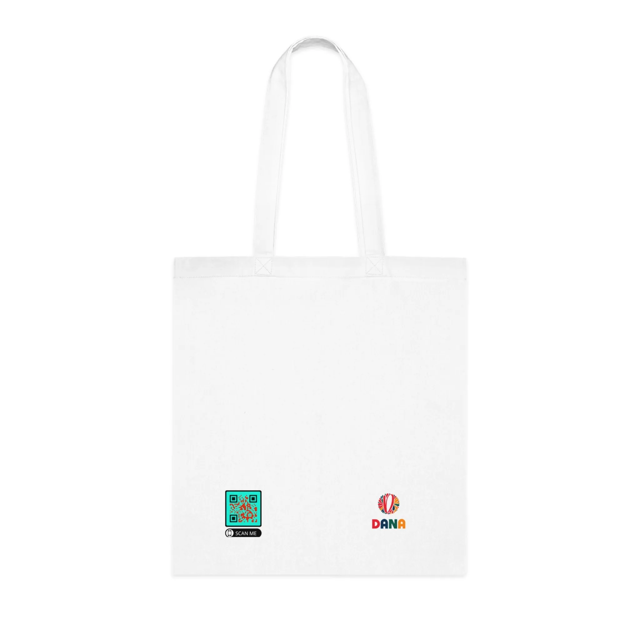 Let's Laugh - Versatile 100% Cotton Tote: Vibrant Colors, Light & Practical