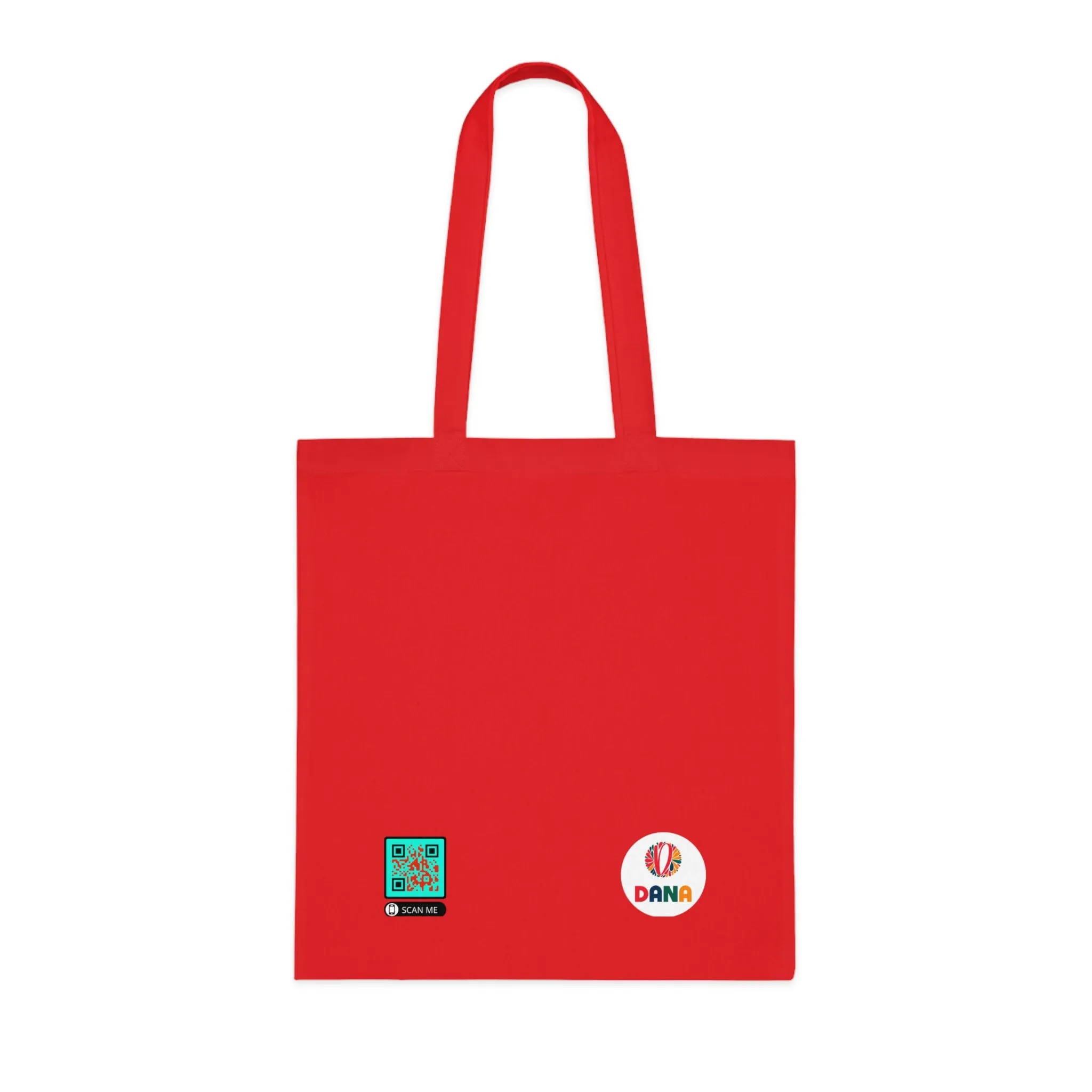 Let's Laugh - Versatile 100% Cotton Tote: Vibrant Colors, Light & Practical