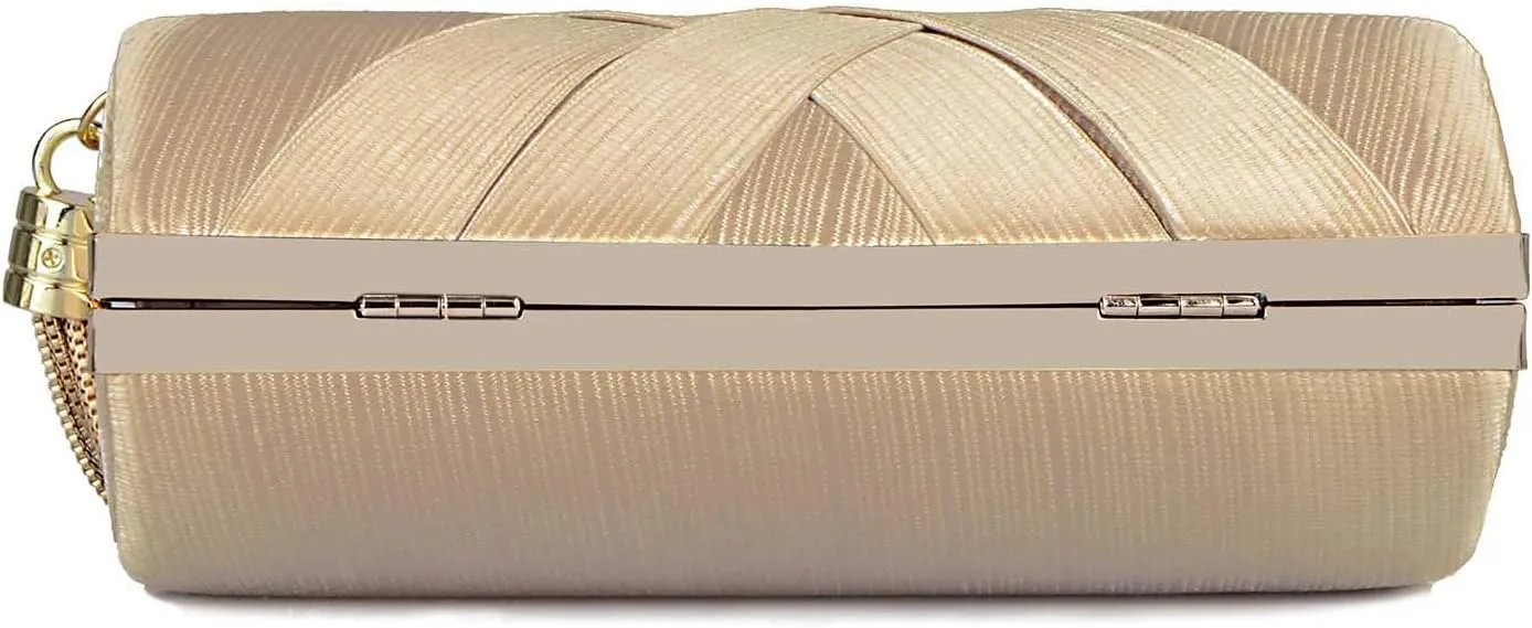 LIFEWISH Tassel Evening Bags Clutch Purses for Women for Wedding Prom Night out Party