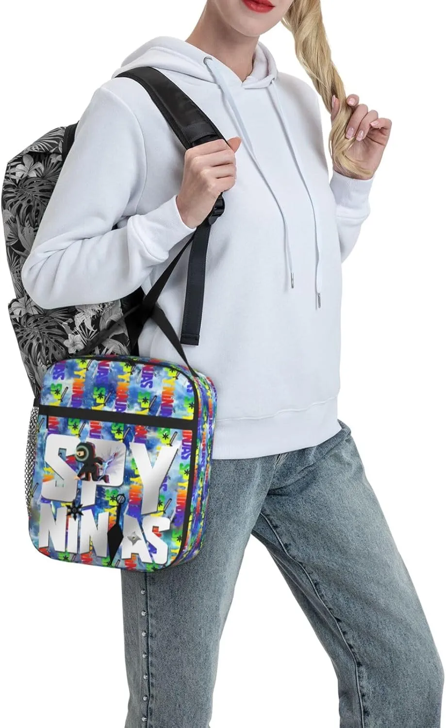 Lightweight Classic Large Capacity Backpack Multifunctional 2 Piece Set Daypack For Adult