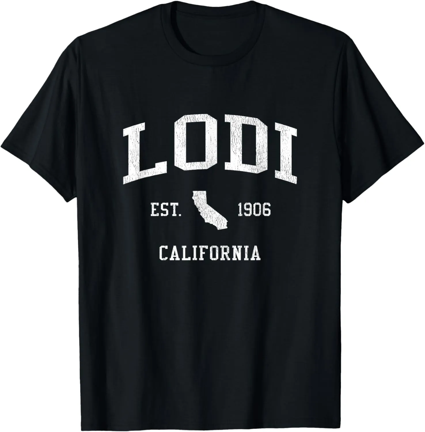 Lodi CA Vintage Athletic Sports JS01 T-Shirt