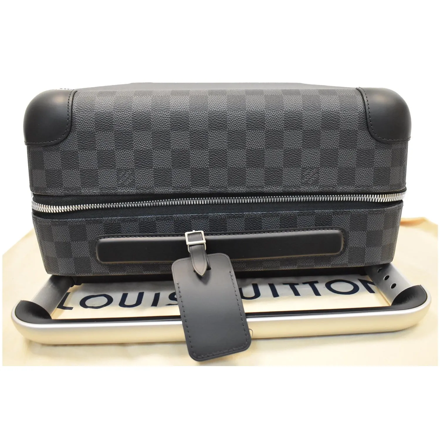 LOUIS VUITTON Horizon 55 Damier Graphite Rolling Suitcase Black