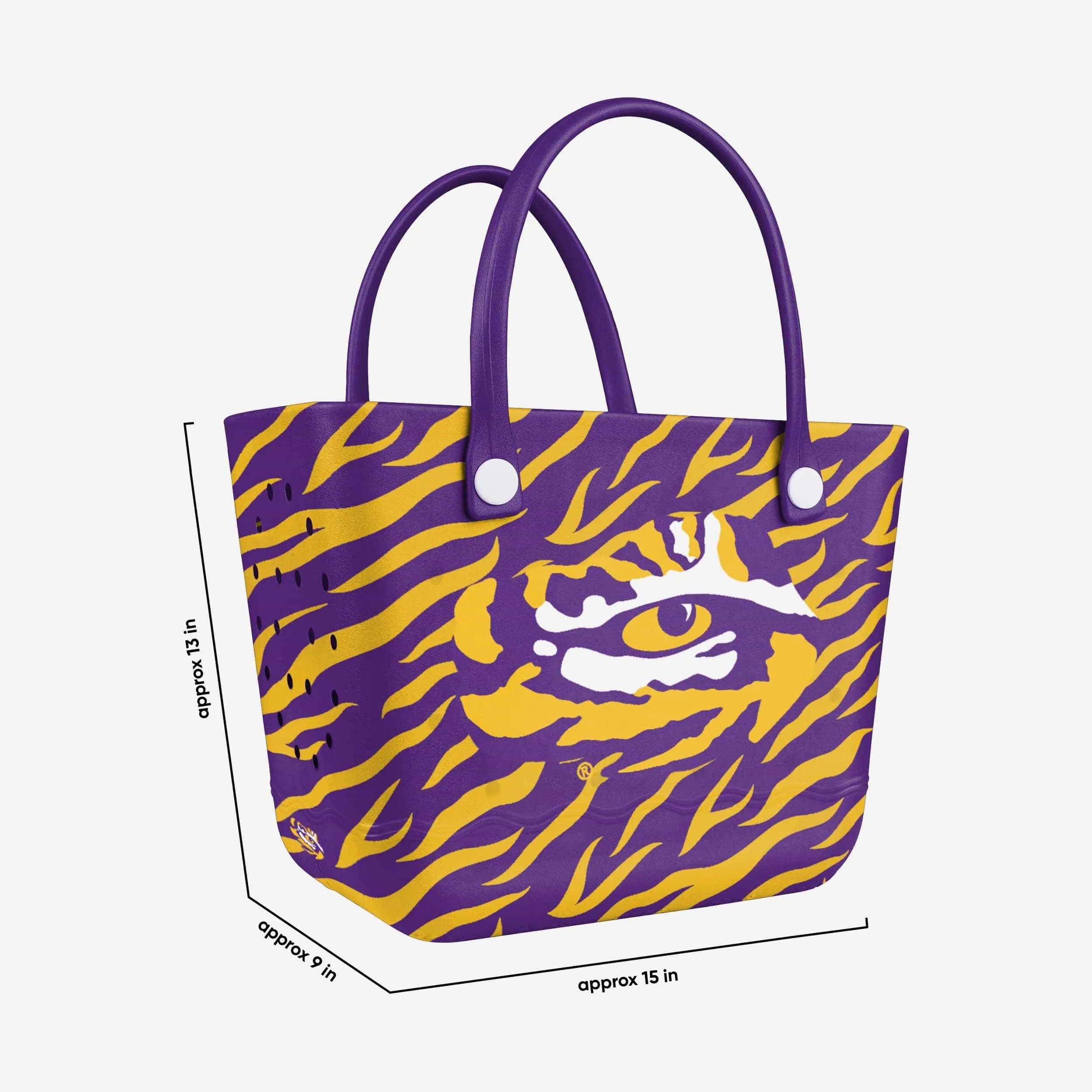 LSU Tigers Thematic Tailgate Tote Bag