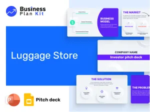 Luggage Store Pitch Deck Example