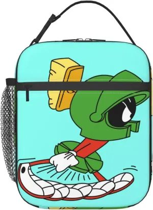 Lunch Bags Marvin Anime The Martian Portable Reusable Lunch Box Insulated Lunch Tote for Office Outdoor Picnic Women Men 10 X 4 X 8 in