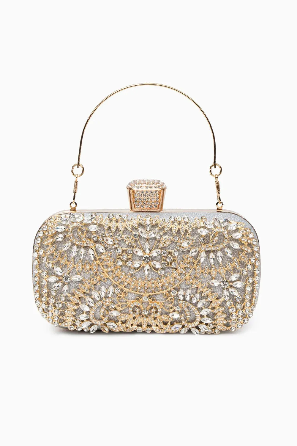 Luxurious Flower Clutch Bag