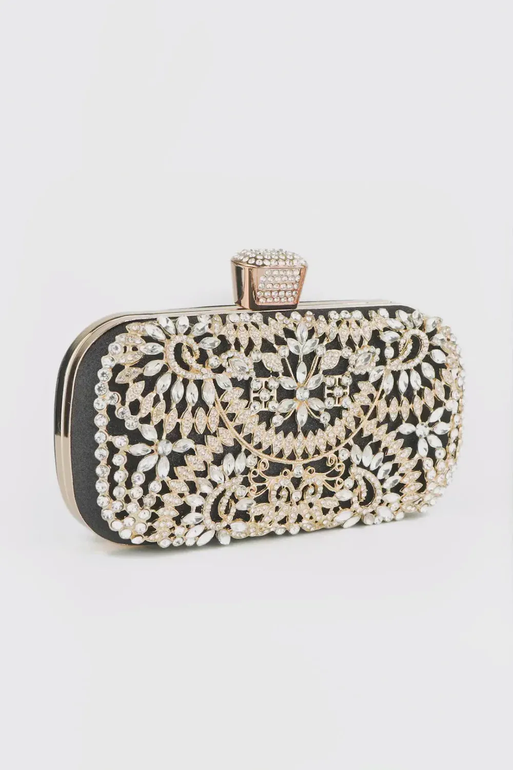 Luxurious Flower Clutch Bag