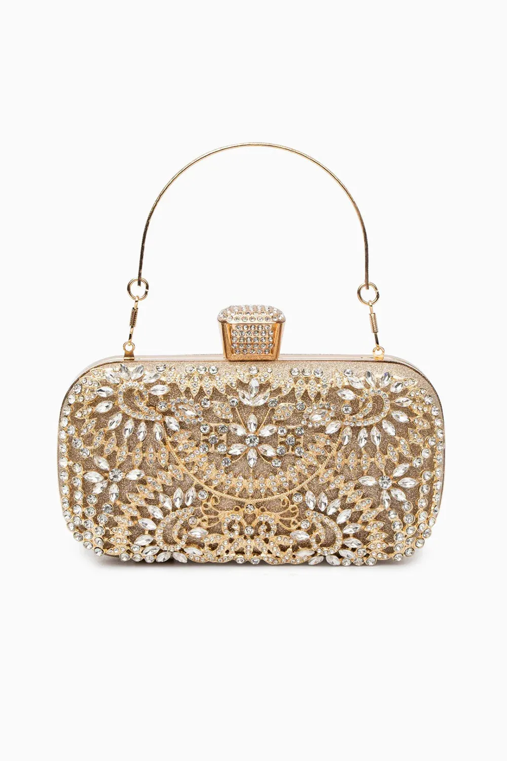 Luxurious Flower Clutch Bag