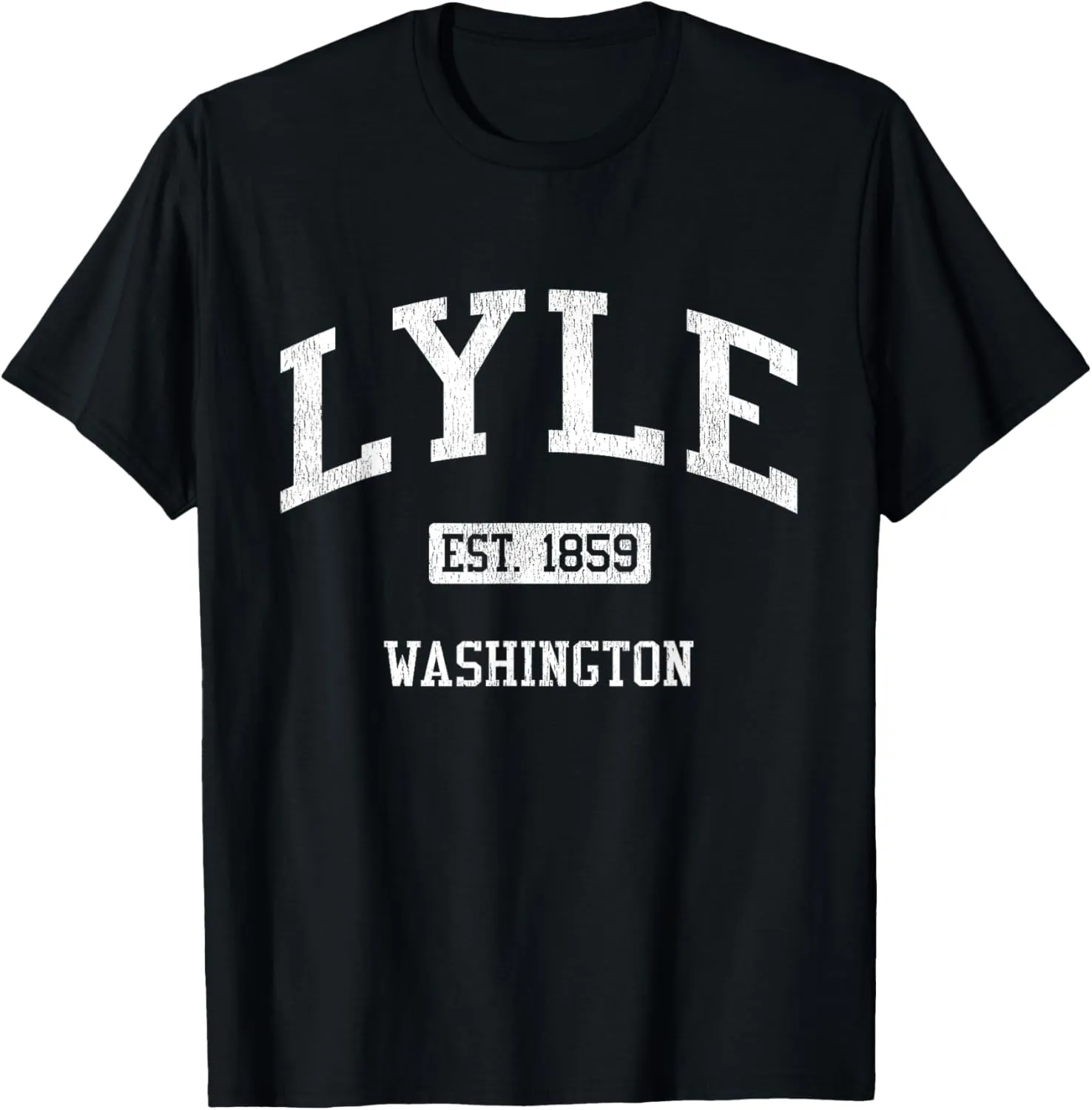 Lyle Washington WA JS04 Vintage Athletic Sports T-Shirt