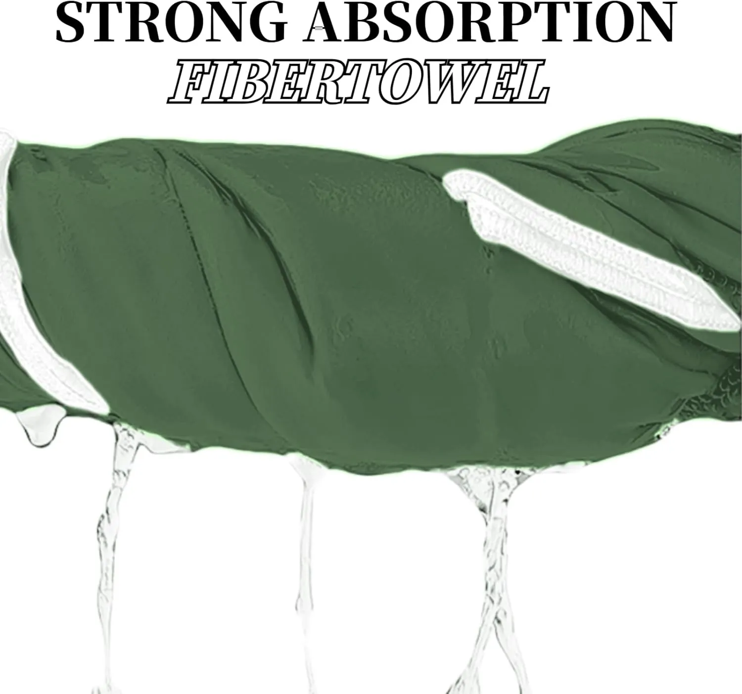Magnetic Microfiber Towel, Quick Setup Secure Post-Workout Coverage, Super Absorbent, Fast Drying, Lightweight - Perfect for Gym, Beach, Hiking, Pool, Yoga, and More (Army Green, X Large)
