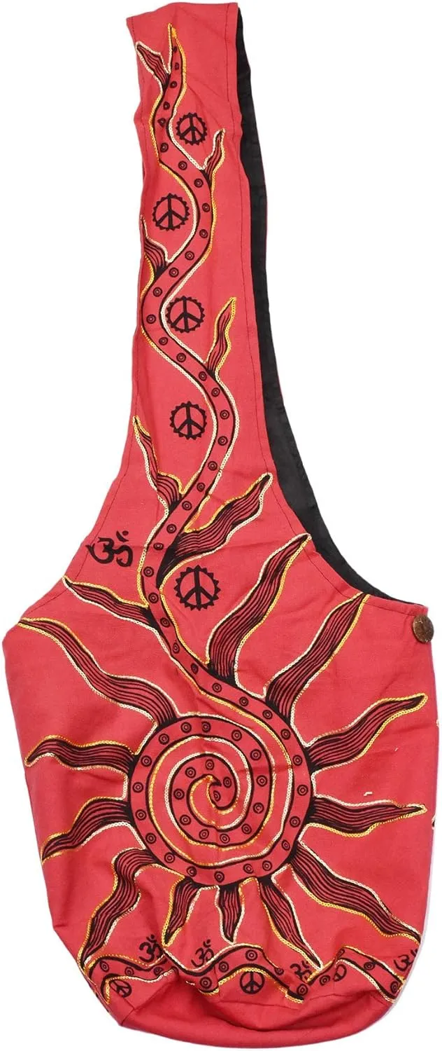 Mandala Crafts Hippie Bag for Women - Boho Purse Hobo Crossbody Bags for Women