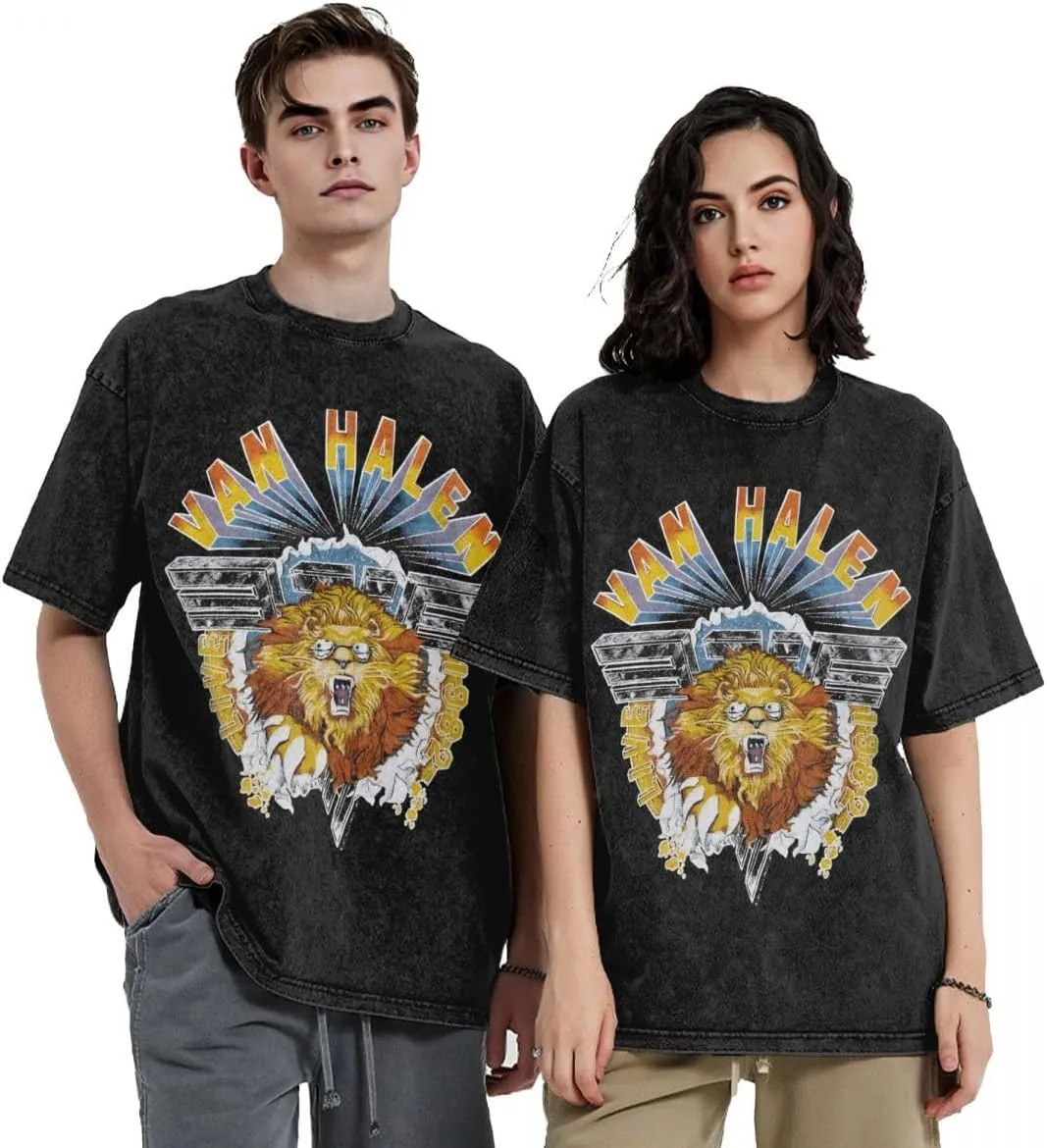 Man's Vintage Oversized T Shirt Cotton T Shirts Top