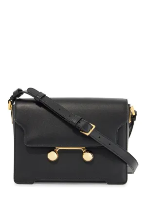 Marni Calfskin Shopping Bag With Distinctive Black Closure