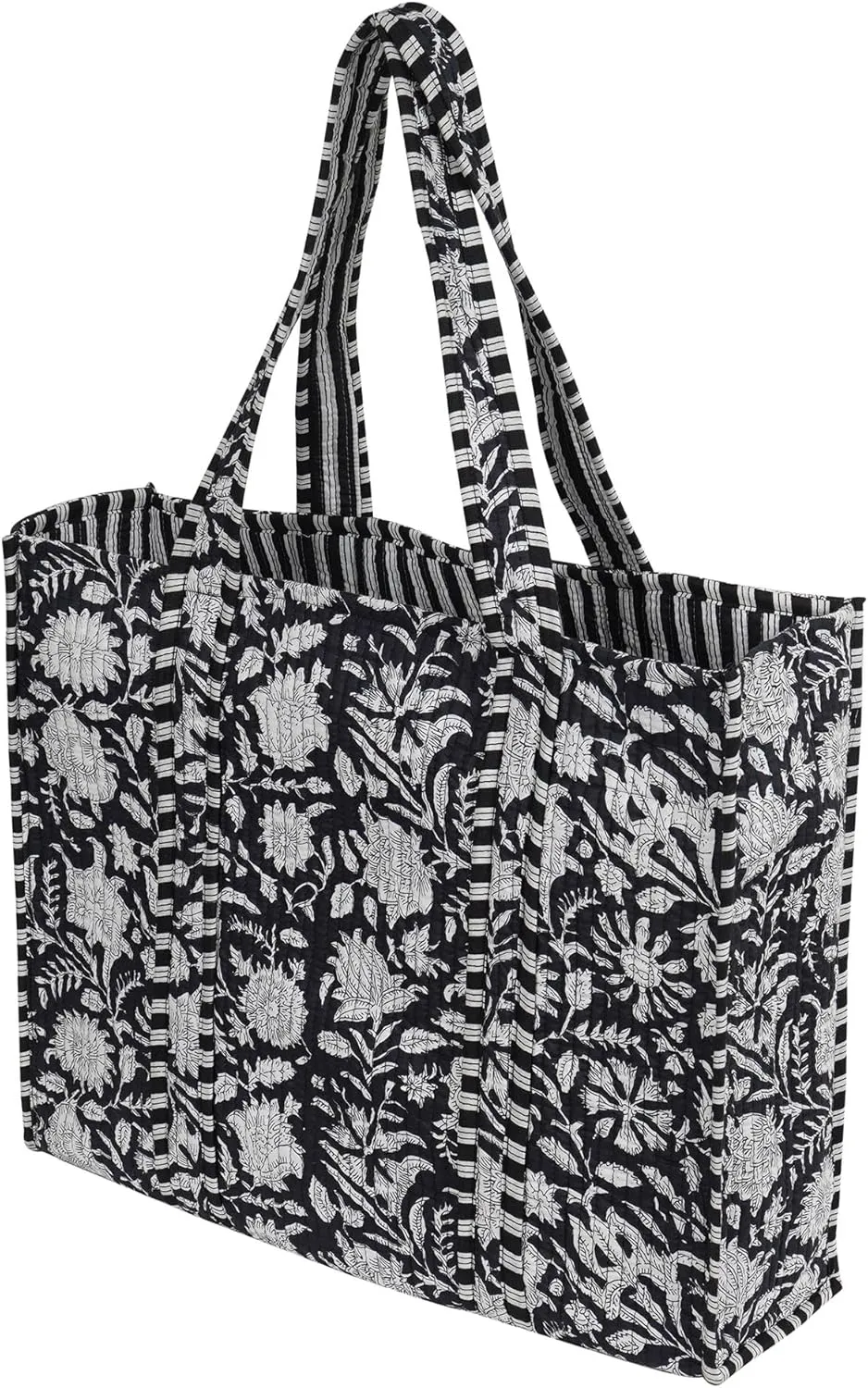 Marubhumi Women Lightweight Travel Bag Purse Cotton Shoulder Tote Bag For Shopping Grocery & Beach Bag