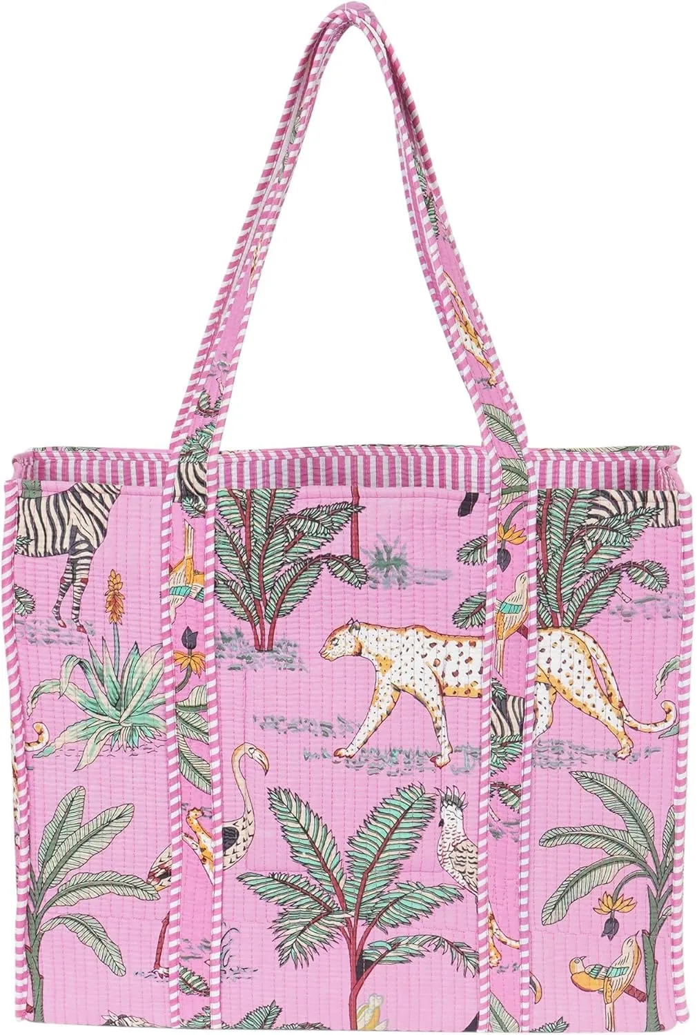Marubhumi Women Lightweight Travel Bag Purse Cotton Shoulder Tote Bag For Shopping Grocery & Beach Bag