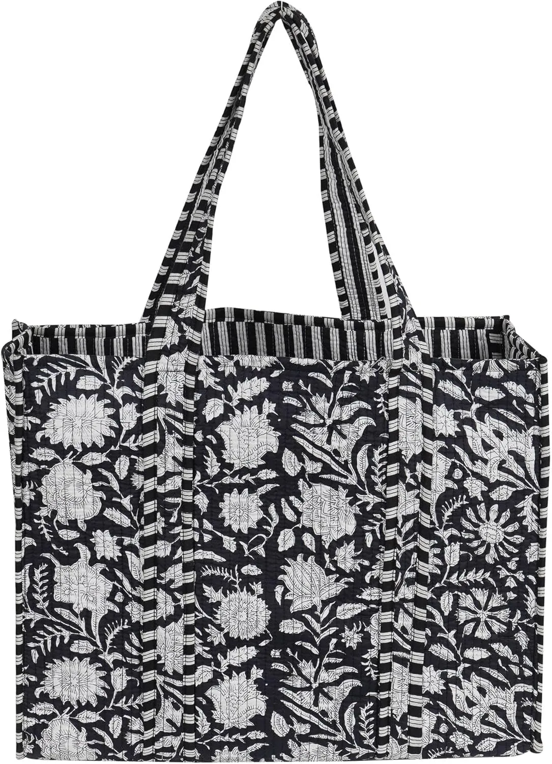 Marubhumi Women Lightweight Travel Bag Purse Cotton Shoulder Tote Bag For Shopping Grocery & Beach Bag