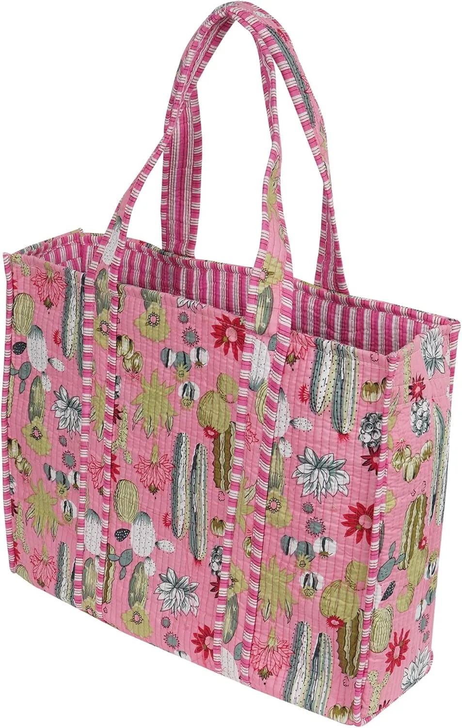 Marubhumi Women Lightweight Travel Bag Purse Cotton Shoulder Tote Bag For Shopping Grocery & Beach Bag