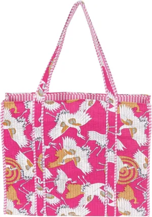 Marubhumi Women Lightweight Travel Bag Purse Cotton Shoulder Tote Bag For Shopping Grocery & Beach Bag