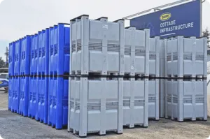 Materials Handling Totes, Bins & Containers