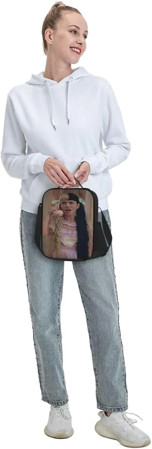 Mela-Nie Martinez Pink Shopping Bag, Suitable For Work, Picnics, And Daily Travel, Can Be Carried On One Shoulder