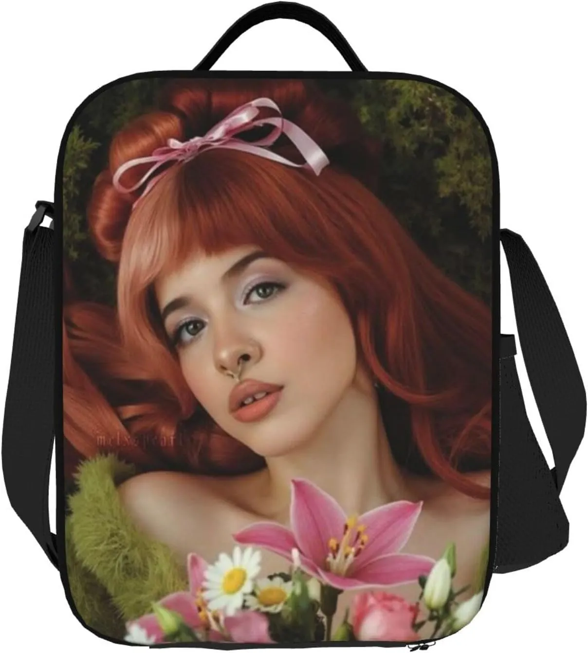 Mela-Nie Martinez Pink Shopping Bag, Suitable For Work, Picnics, And Daily Travel, Can Be Carried On One Shoulder