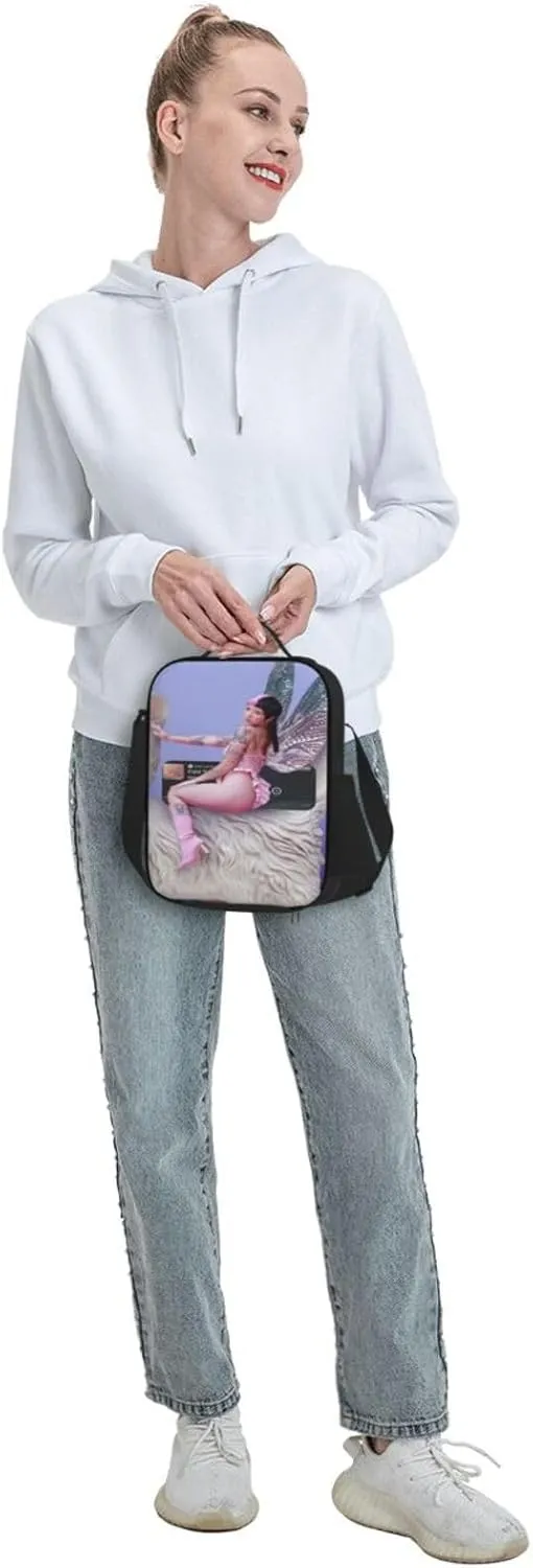 Mela-Nie Martinez Pink Shopping Bag, Suitable For Work, Picnics, And Daily Travel, Can Be Carried On One Shoulder