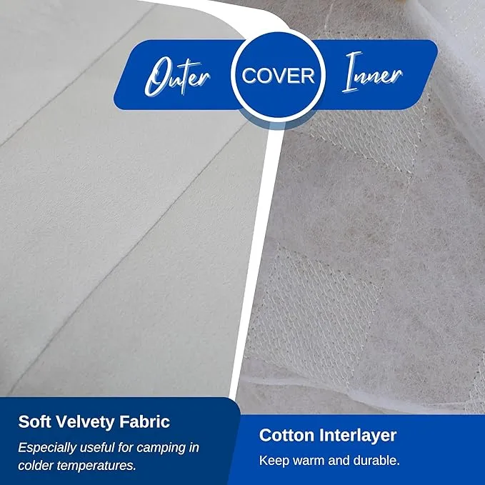 MeMoreCool Roll Up Mattress Foam Camping Mattress Pad, Portable Guest Mattress Floor Sleeping Mat, Cot Mattress Pad 3 Inch Thick Bed Roll for Adults, Rollable Mattress with Travel Bag