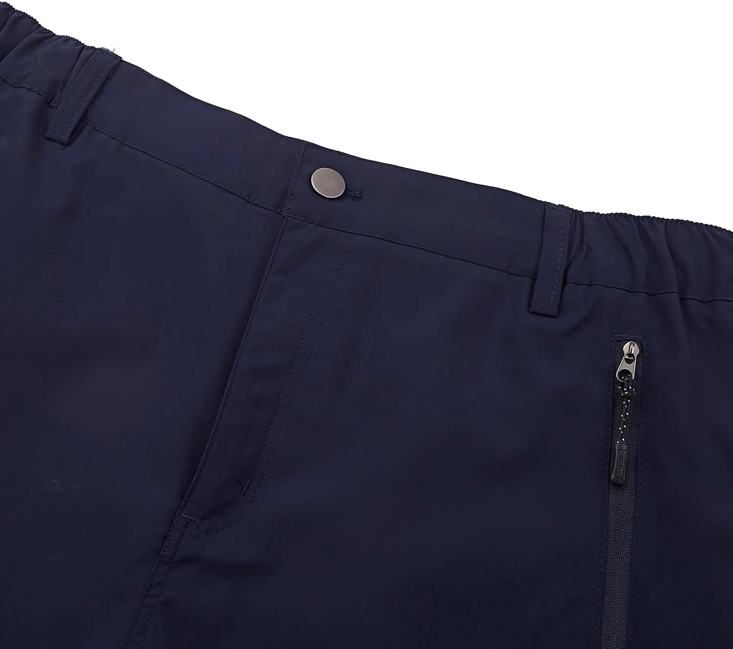 Men's Hiking Cargo Shorts Lightweight Outdoor Work Travel Golf Camping Casual with 5 Zipper Pockets