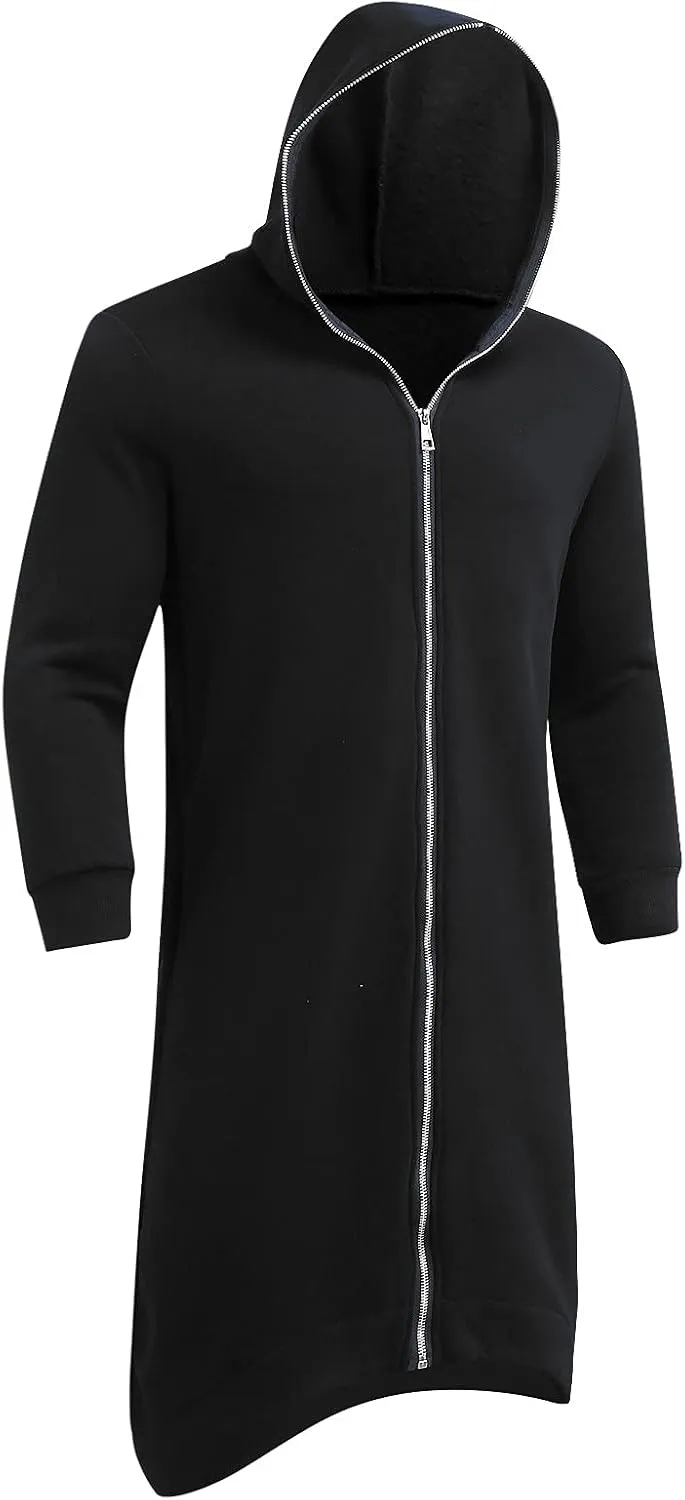 Mens Hoodies And Winter Fashion Loose Plus Size Hooded Pullover Sweater Pullover Hooded Sweatshirt for Men Long