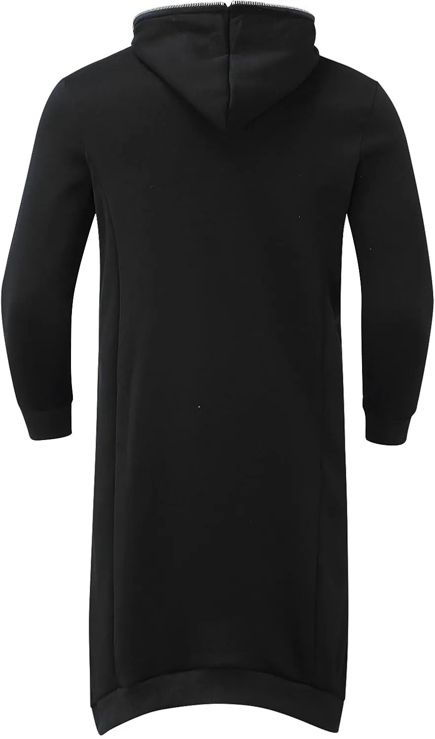 Mens Hoodies And Winter Fashion Loose Plus Size Hooded Pullover Sweater Pullover Hooded Sweatshirt for Men Long