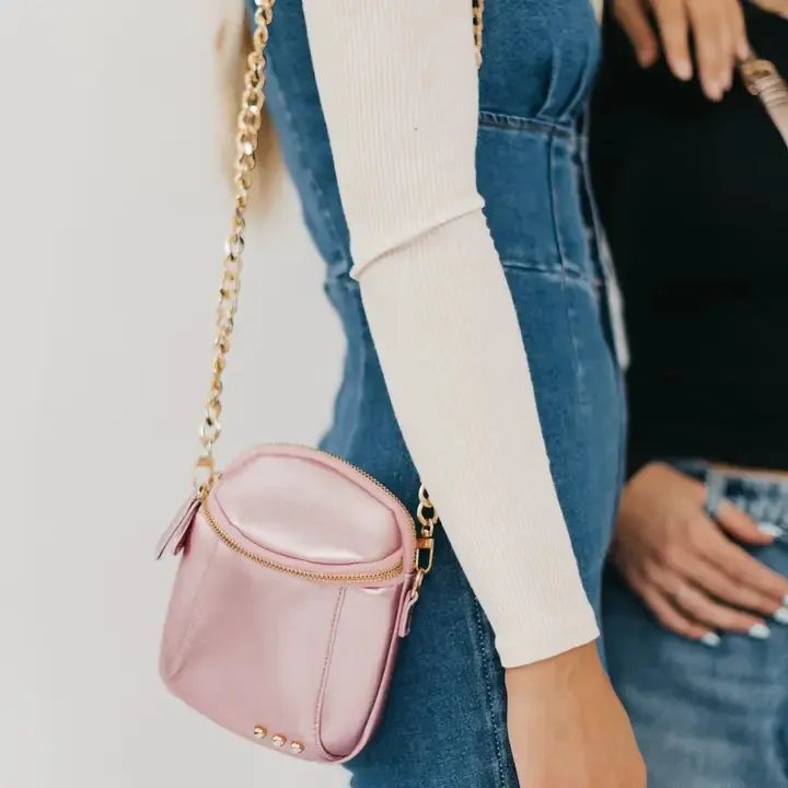 Metallic Crossbody