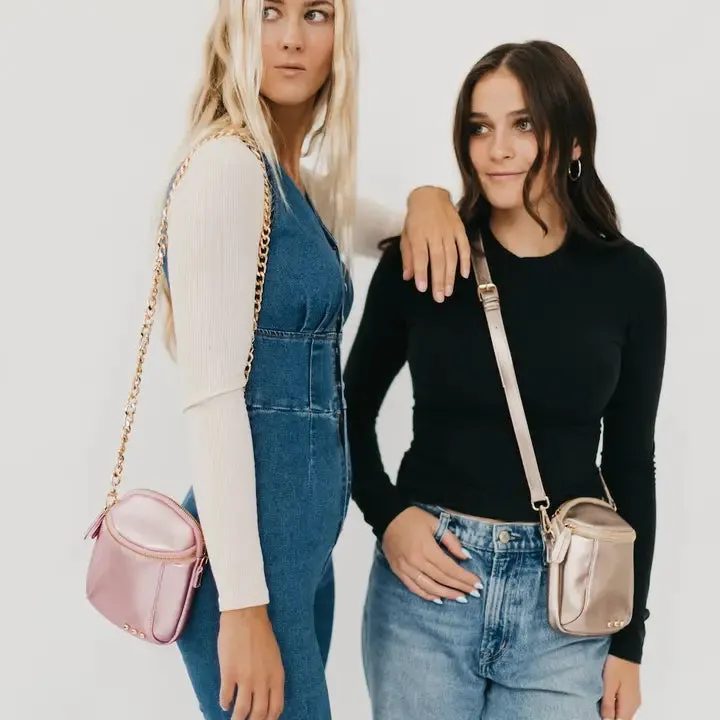 Metallic Crossbody
