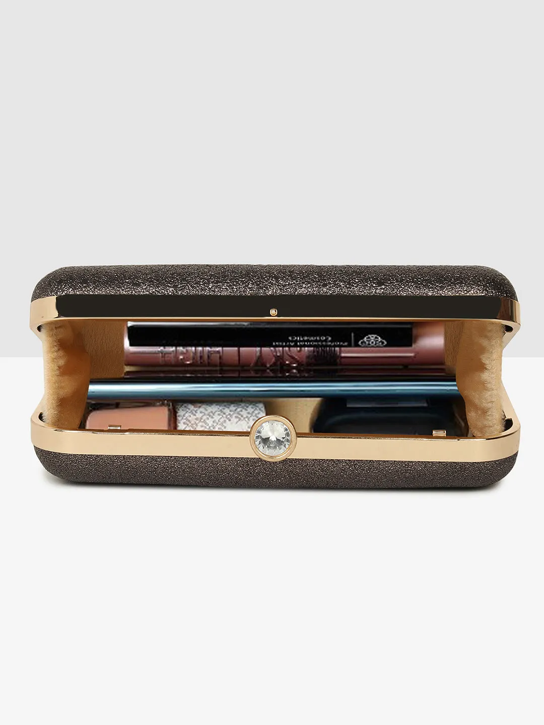 Midnight Chic Chain Clutch