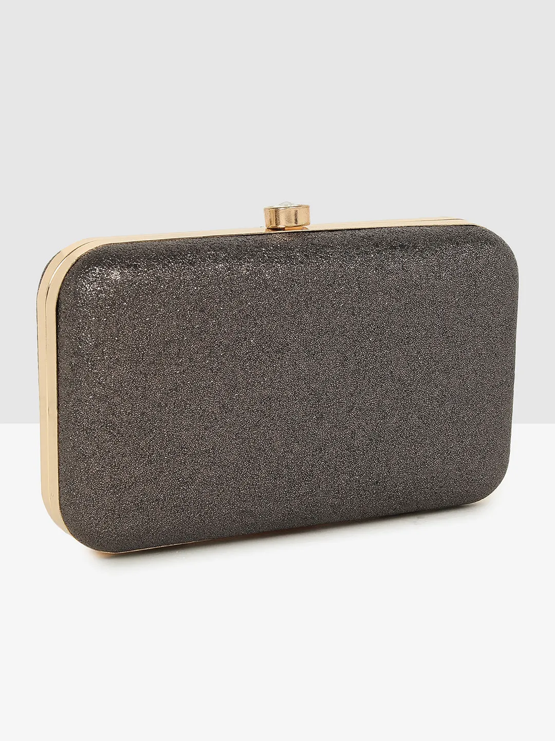 Midnight Chic Chain Clutch