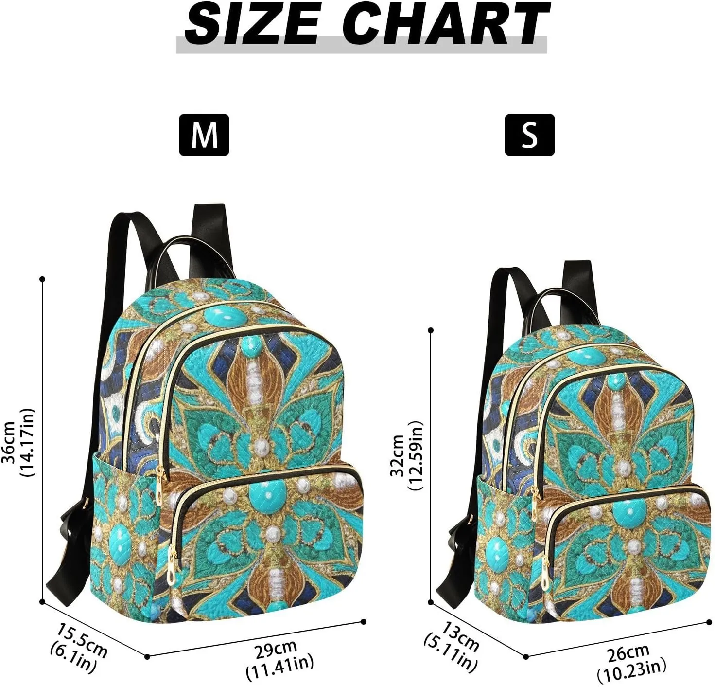 Mini Backpack Quilted Purse for Womens Small Backpack Daypack Embroider Design for Travel Daily Work,Multi10
